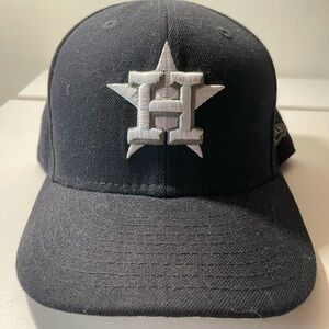 New Era Black Houston Astros Cap